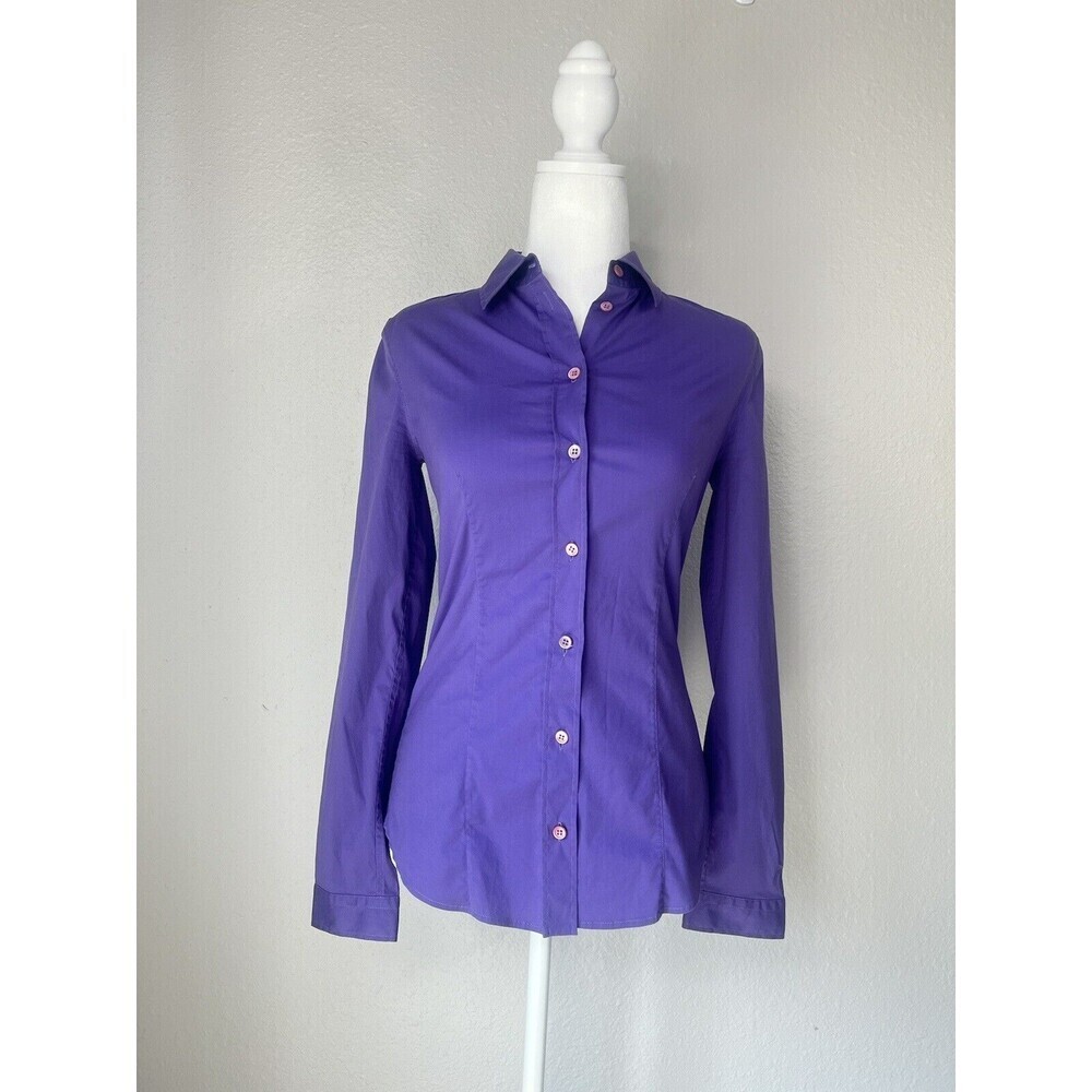 Prada Purple Button Down Shirt